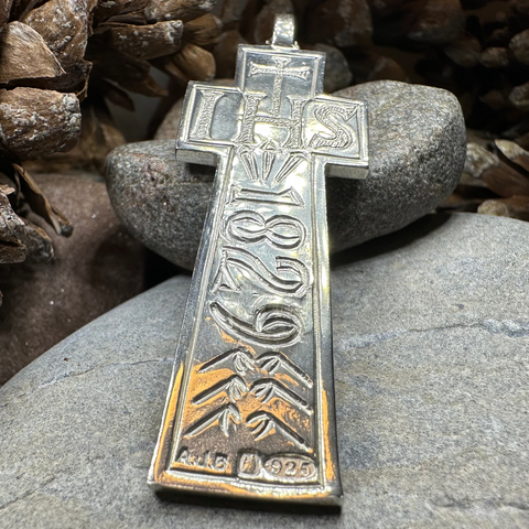 Load image into Gallery viewer, Artisan Irish Penal Crucifix Cross Necklace - Made in Ireland