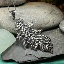 Load image into Gallery viewer, Derwen Oak Leaf Necklace