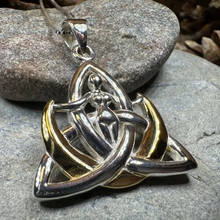 Load image into Gallery viewer, Crescent Moon Goddess Necklace