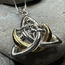 Load image into Gallery viewer, Crescent Moon Goddess Necklace