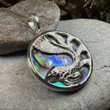 Load image into Gallery viewer, Abalone Koi Fish Necklace