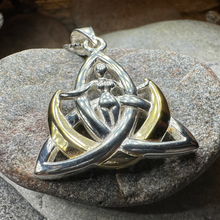 Load image into Gallery viewer, Crescent Moon Goddess Necklace