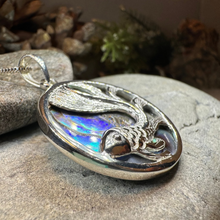 Load image into Gallery viewer, Abalone Koi Fish Necklace