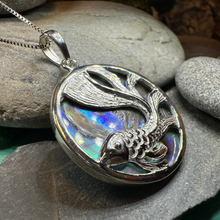 Load image into Gallery viewer, Abalone Koi Fish Necklace