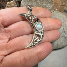 Load image into Gallery viewer, Sabrina Triple Moon Necklace