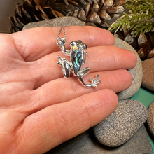 Load image into Gallery viewer, Abalone Frog Necklace