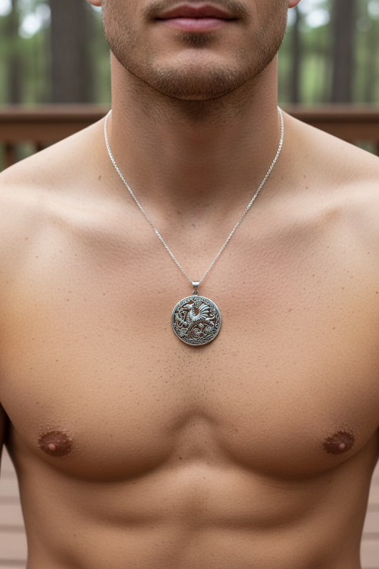 Welsh Dragon Necklace