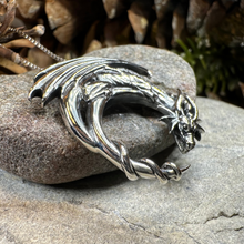 Load image into Gallery viewer, Xerxes Dragon Moon Necklace