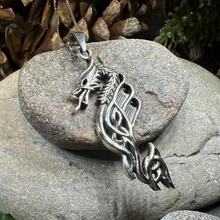 Load image into Gallery viewer, Zorn Celtic Dragon Necklace