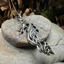 Load image into Gallery viewer, Zorn Celtic Dragon Necklace