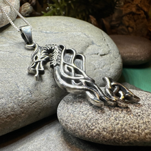Load image into Gallery viewer, Zorn Celtic Dragon Necklace