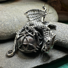 Load image into Gallery viewer, Archion Dragon Moon Necklace