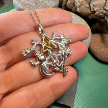 Load image into Gallery viewer, Golden Stregheria Cimaruta Pendant