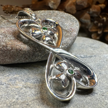 Load image into Gallery viewer, Shamrock Infinity Necklace