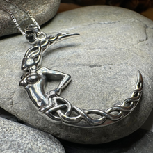 Load image into Gallery viewer, Sorcha Moon Goddess Necklace