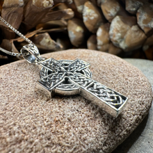 Load image into Gallery viewer, Charity Celtic Cross Necklace