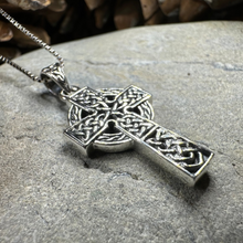 Load image into Gallery viewer, Charity Celtic Cross Necklace