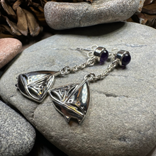 Load image into Gallery viewer, Celtic Sailboat Earrings