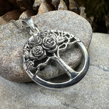 Load image into Gallery viewer, Roses Tree of Life Necklace