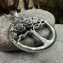 Load image into Gallery viewer, Roses Tree of Life Necklace