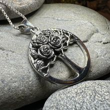 Load image into Gallery viewer, Roses Tree of Life Necklace