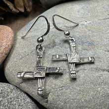 Load image into Gallery viewer, Ballyfarnan Saint Bridget's Cross Earrings