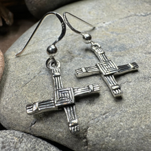 Load image into Gallery viewer, Ballyfarnan Saint Bridget's Cross Earrings