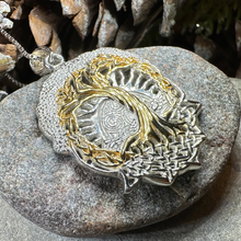 Load image into Gallery viewer, Celtic Dawn Tree of Life Necklace