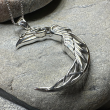 Load image into Gallery viewer, Raven Moon Necklace