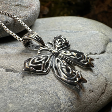 Load image into Gallery viewer, Azaria Celtic Butterfly Necklace