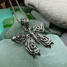Load image into Gallery viewer, Azaria Celtic Butterfly Necklace