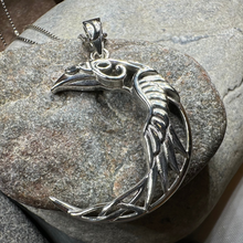 Load image into Gallery viewer, Raven Moon Necklace