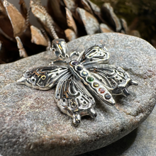 Load image into Gallery viewer, Rainbow Butterfly Necklace