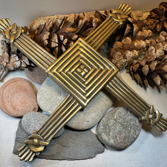 Saint Brigid's Cross Wall Plaque