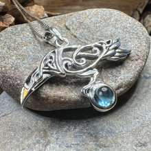 Load image into Gallery viewer, Celtic Raven Necklace