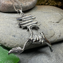 Load image into Gallery viewer, Book Lover Gnome Necklace