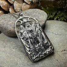Load image into Gallery viewer, Hecate Triple Goddess Necklace