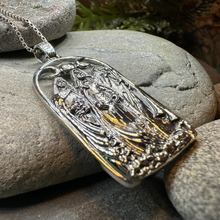 Load image into Gallery viewer, Hecate Triple Goddess Necklace