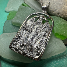 Load image into Gallery viewer, Hecate Triple Goddess Necklace