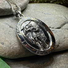 Load image into Gallery viewer, Large Archangel Raguel Pendant
