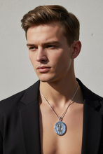 Load image into Gallery viewer, Large Archangel Raguel Pendant