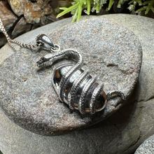 Load image into Gallery viewer, Orphic Greek World Egg Pendant