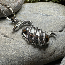 Load image into Gallery viewer, Orphic Greek World Egg Pendant