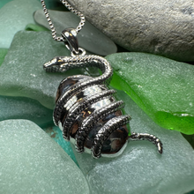 Load image into Gallery viewer, Orphic Greek World Egg Pendant