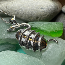 Load image into Gallery viewer, Orphic Greek World Egg Pendant