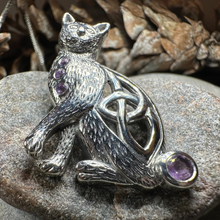 Load image into Gallery viewer, Salem Cat Necklace