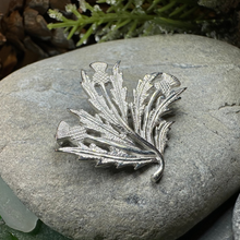 Load image into Gallery viewer, Larysa Scottish Thistle Brooch