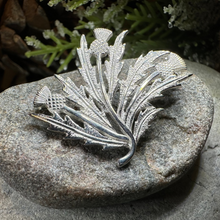 Load image into Gallery viewer, Larysa Scottish Thistle Brooch