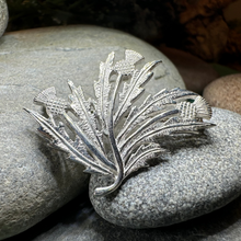 Load image into Gallery viewer, Larysa Scottish Thistle Brooch