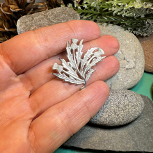 Load image into Gallery viewer, Larysa Scottish Thistle Brooch